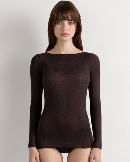 Cashmere Blend L/Sleeve Layering Top