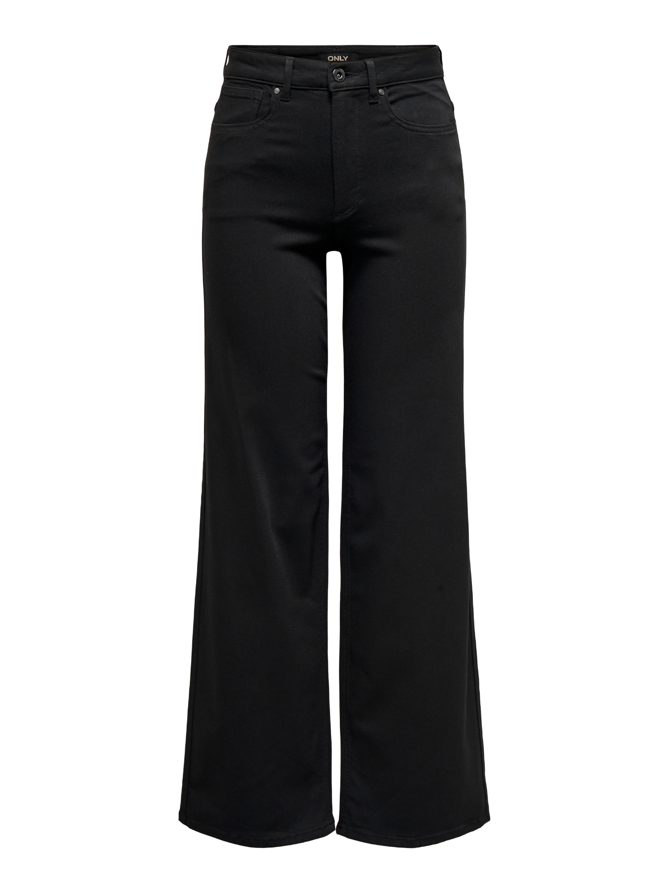 Madison Medium Blue High Waist Wide Leg Jeans