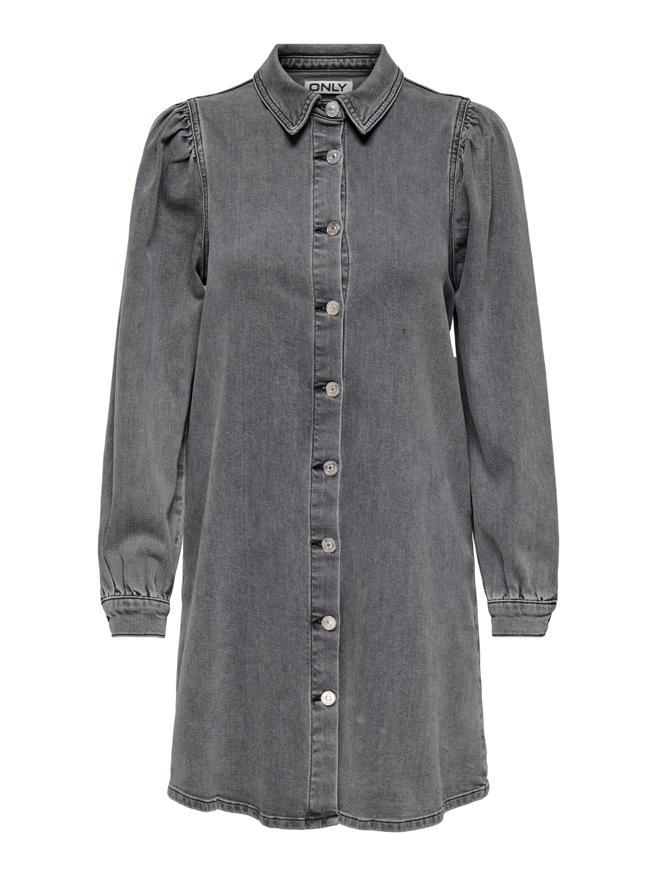 Alma Blue Denim Shirt Dress