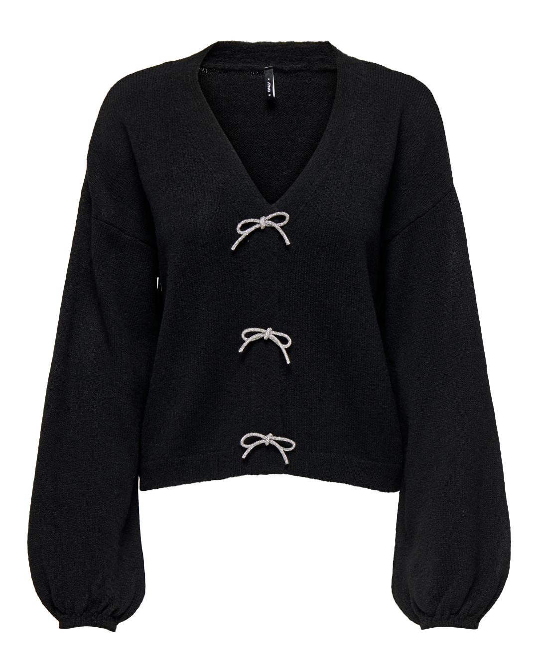Donna Sparkly Bow Jumper