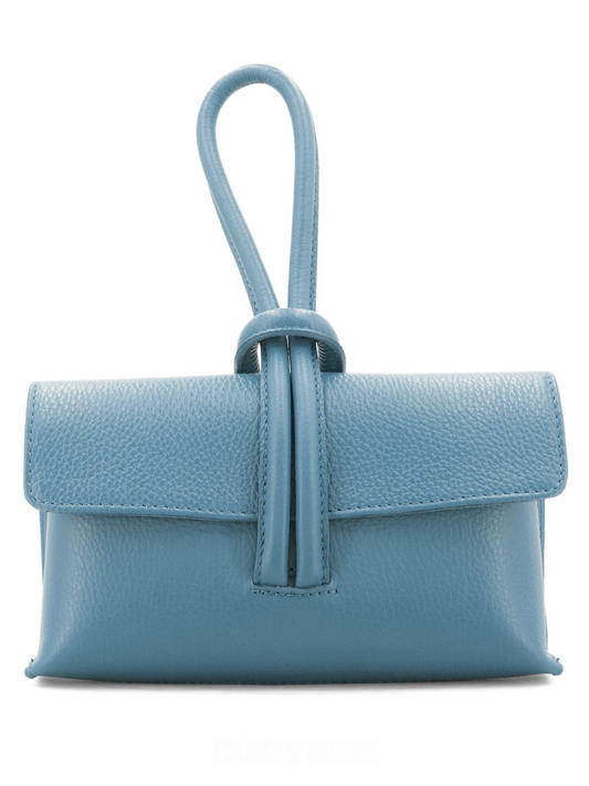 Navy Blue Loop Clutch/Cross Body Bag