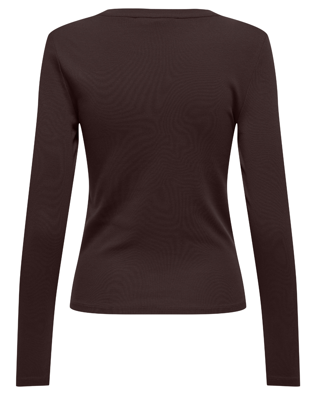 Wine Riley Basic Long Sleeve T Shirt