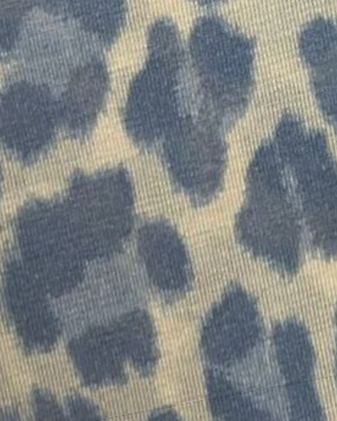 Grey Leopard Cashmere Blend Layering Top