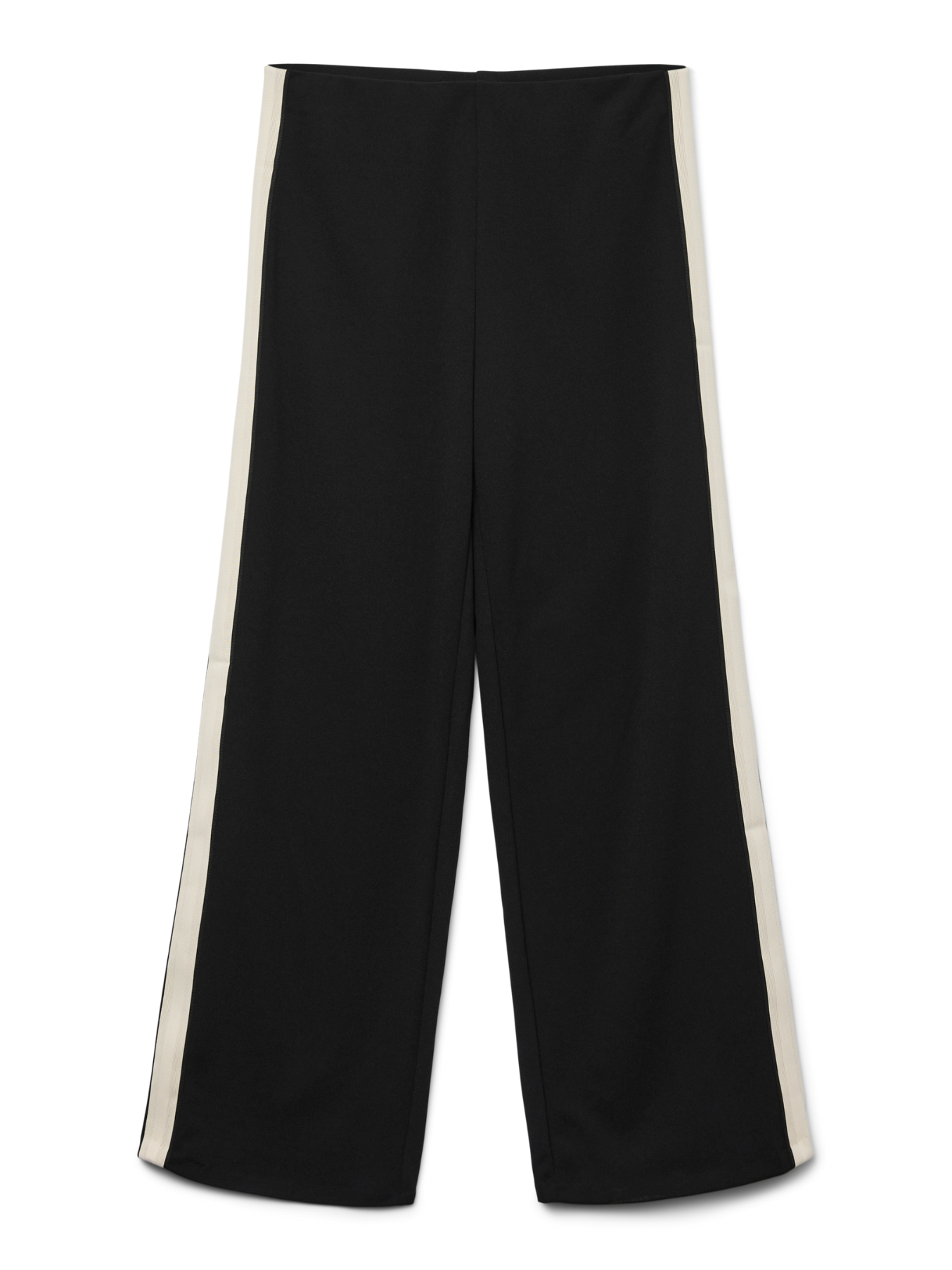 Berlin Mink Panel Wide Leg Trousers