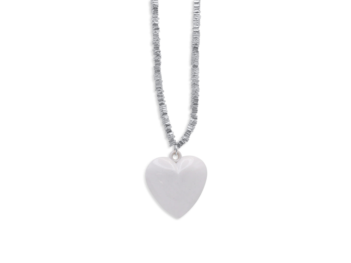 Gold Ophelia Heart Pendant Necklace