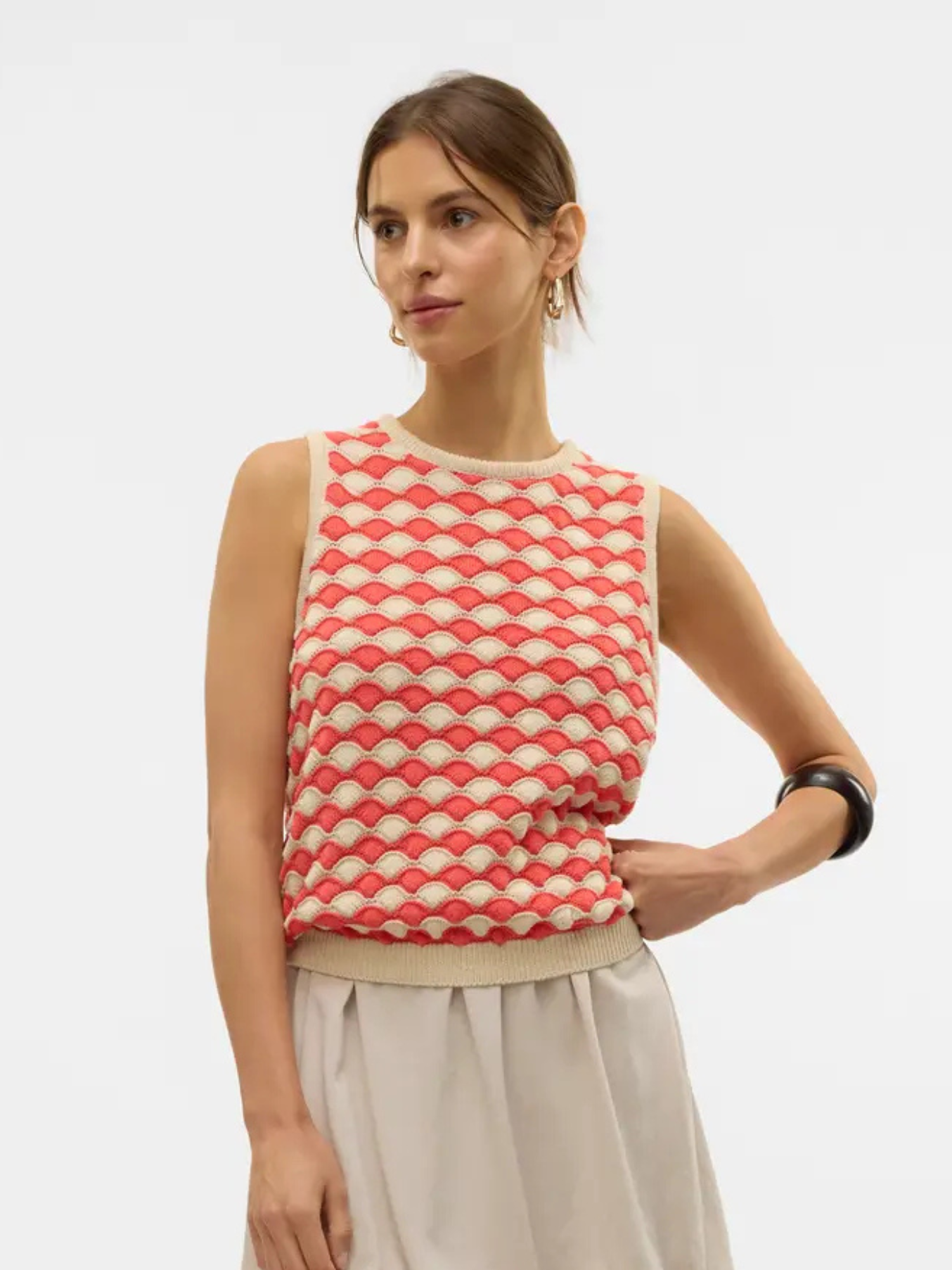 Carry Stone/Green Tank Top