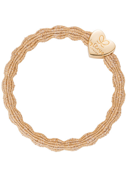 Dove Blue with Silver Dog Hair Tie or Wrist Band