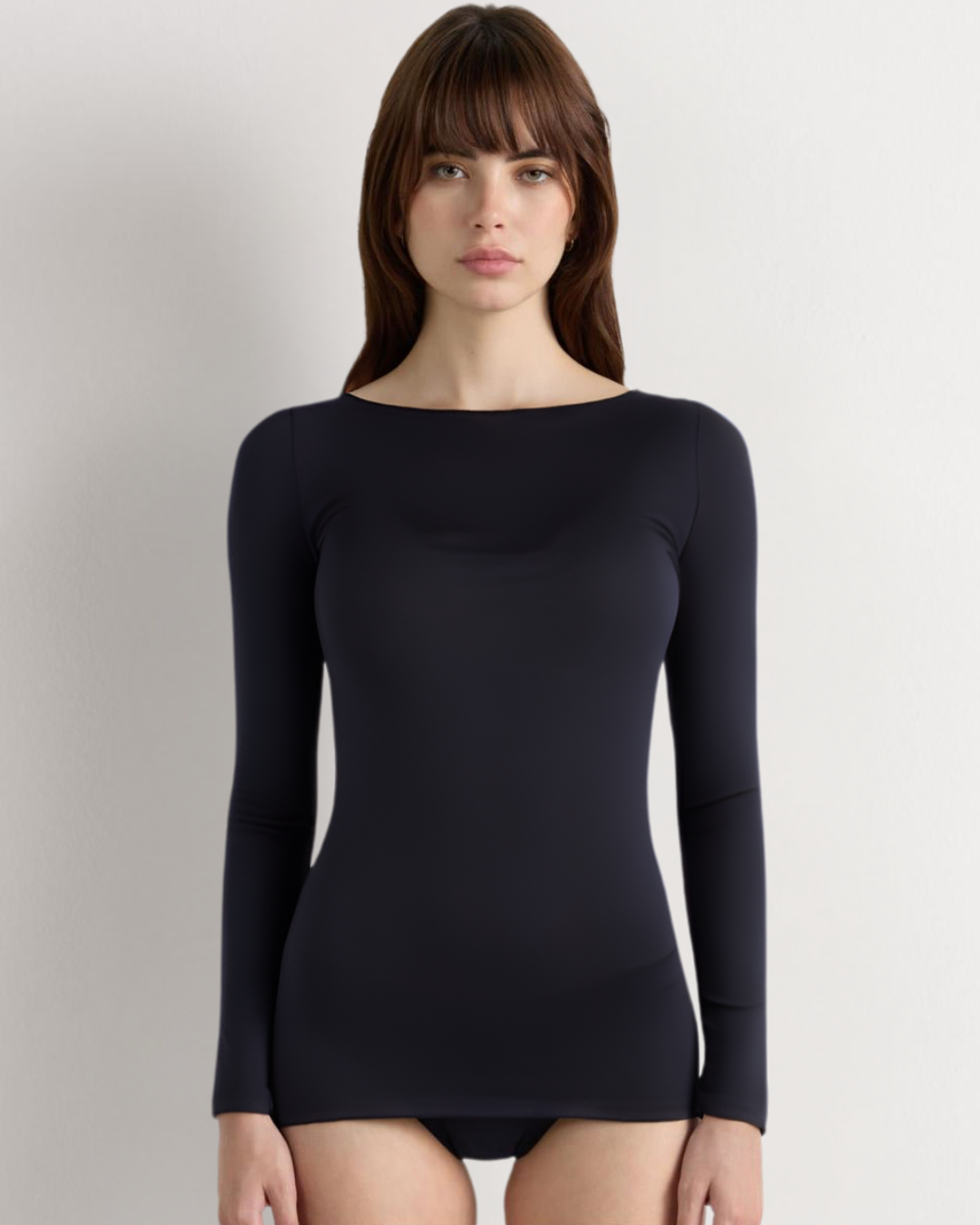 Cashmere Blend L/Sleeve Layering Top