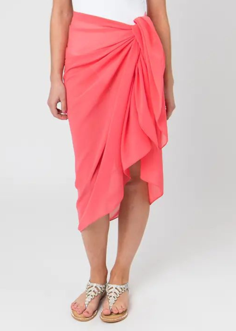 Coral San Remo Sarong