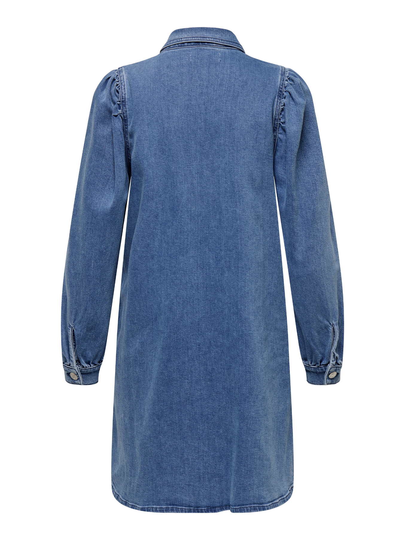 Alma Blue Denim Shirt Dress