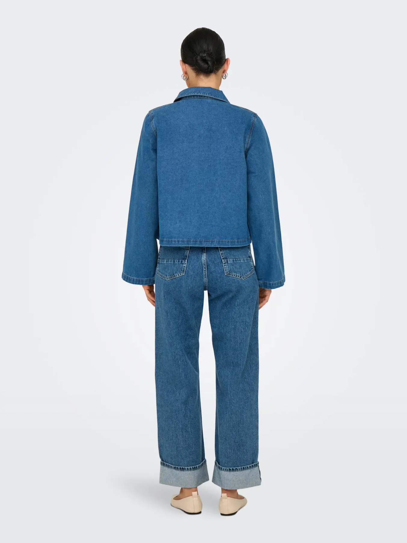 Thora Denim Bow Tie Jacket