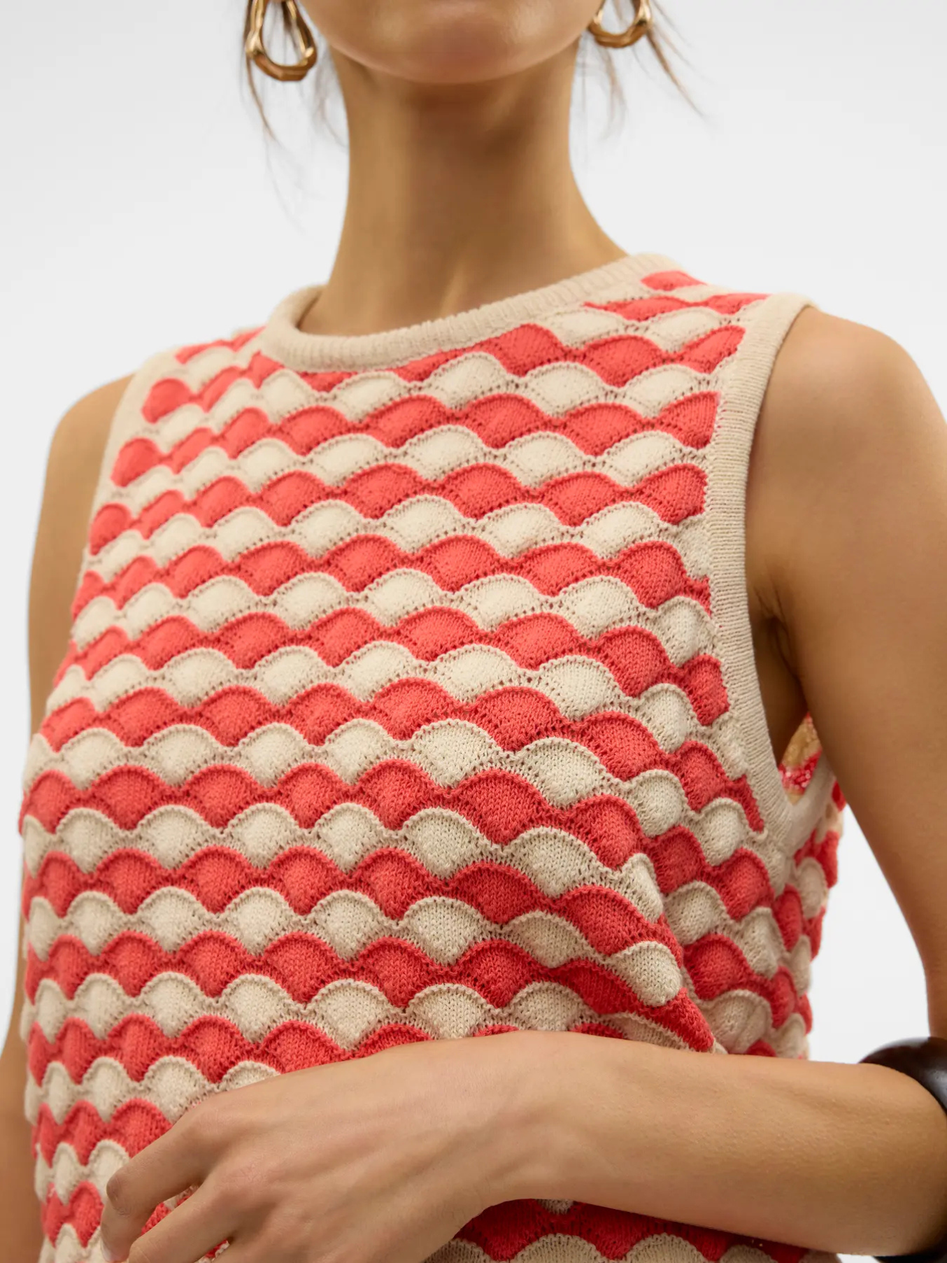 Carry Stone/Green Tank Top