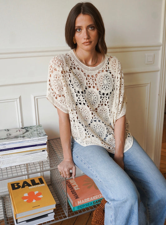 Boho Crochet Top