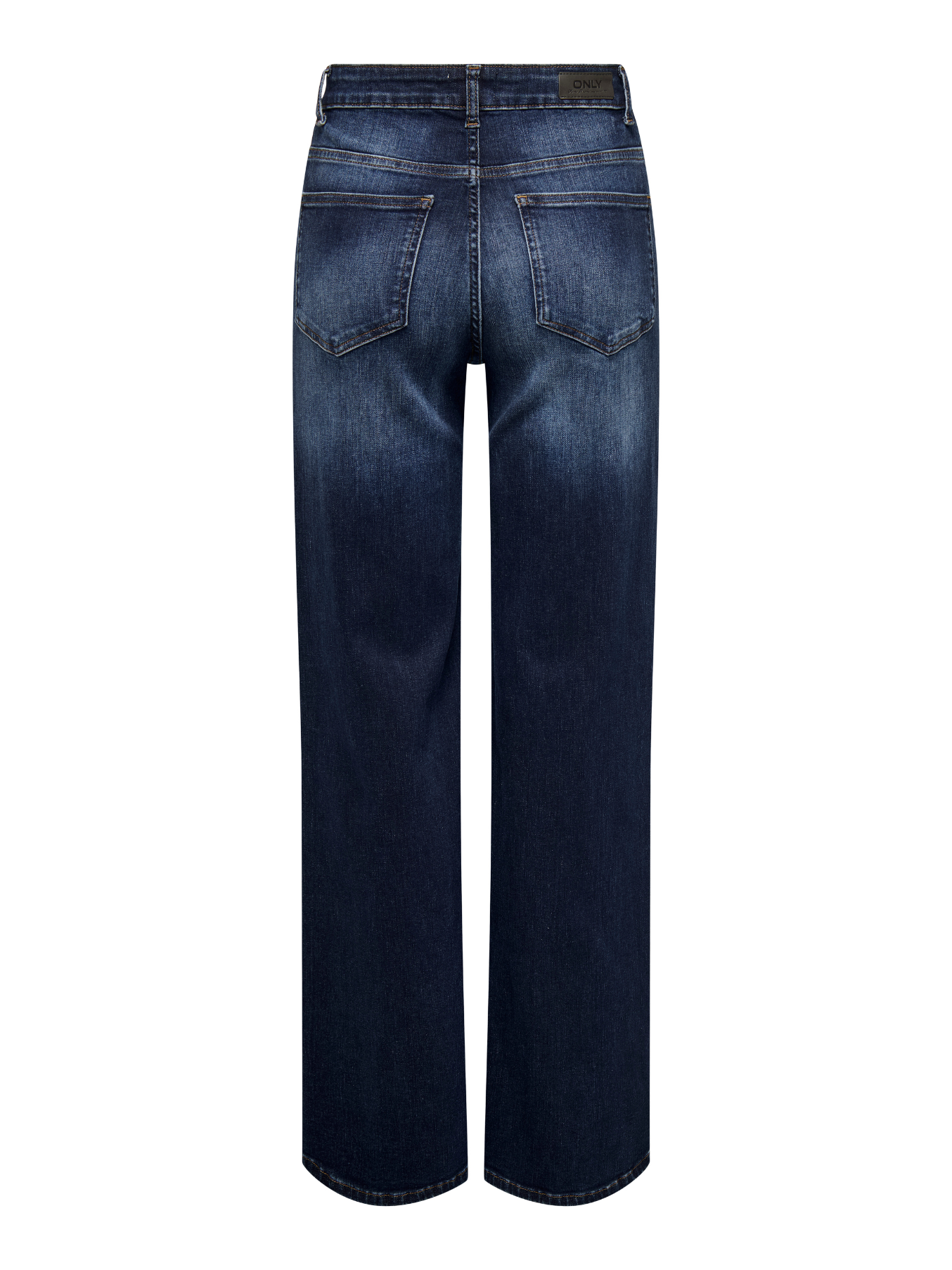 Madison Medium Blue High Waist Wide Leg Jeans