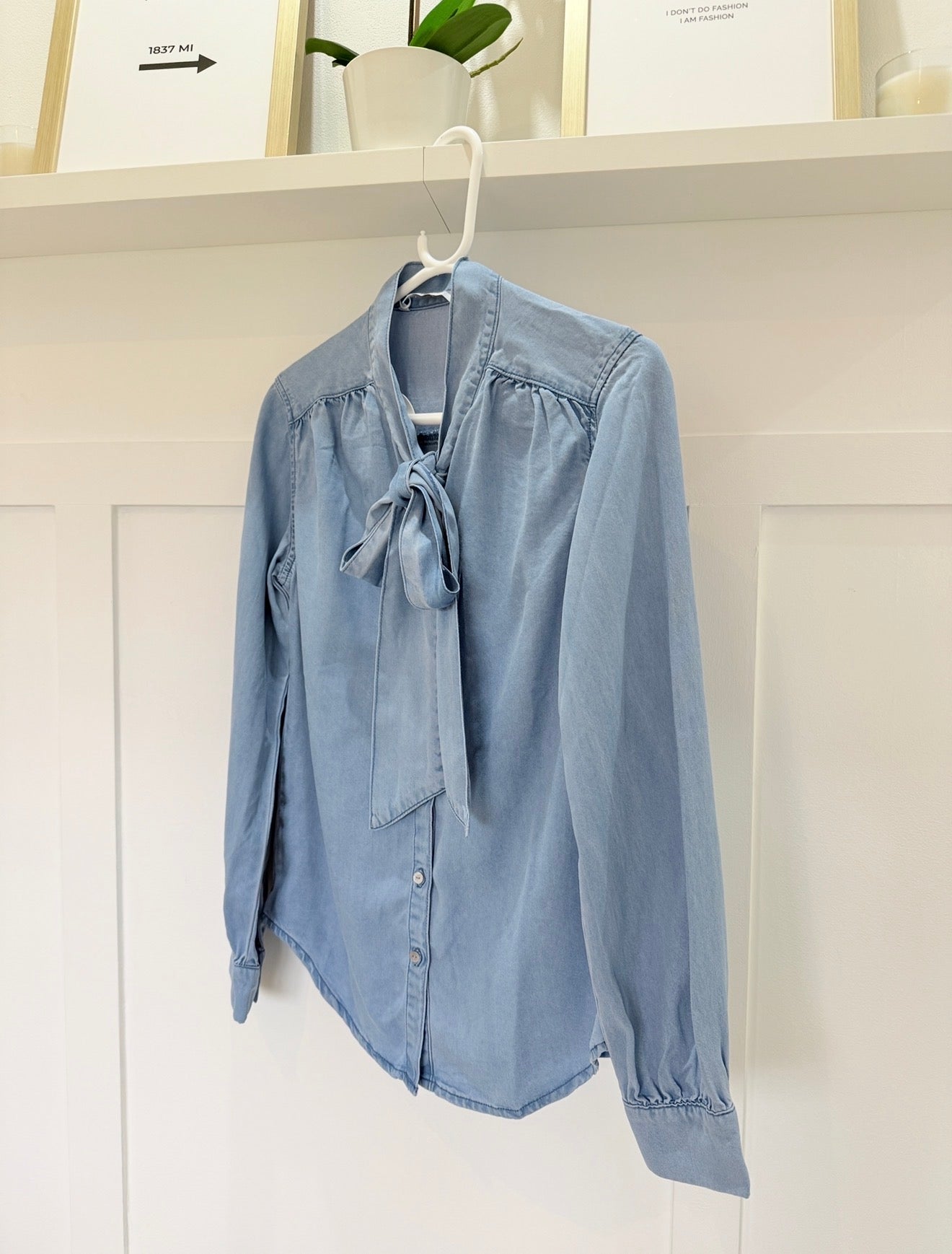 Light Blue Charleen Tencel Blouse