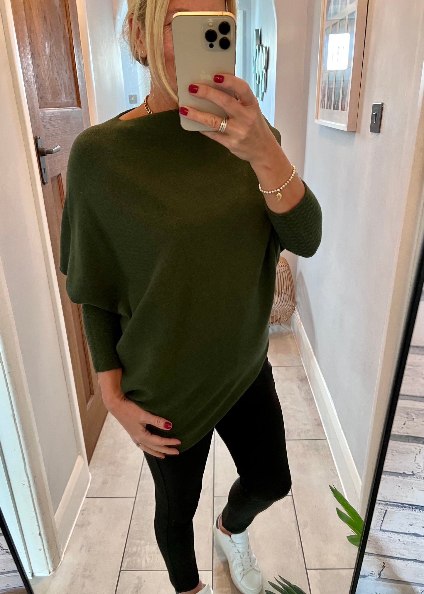 Asymmetric Batwing Jumper (Lots of Colours)