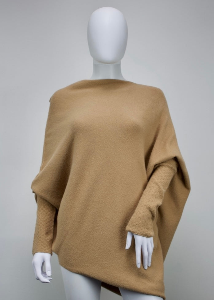 Asymmetric Batwing Jumper (Lots of Colours)