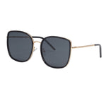 SORRENTO Brown/Gold Hex Sunglasses