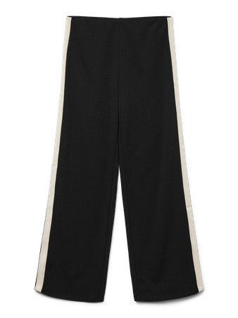 Berlin Mink Panel Wide Leg Trousers