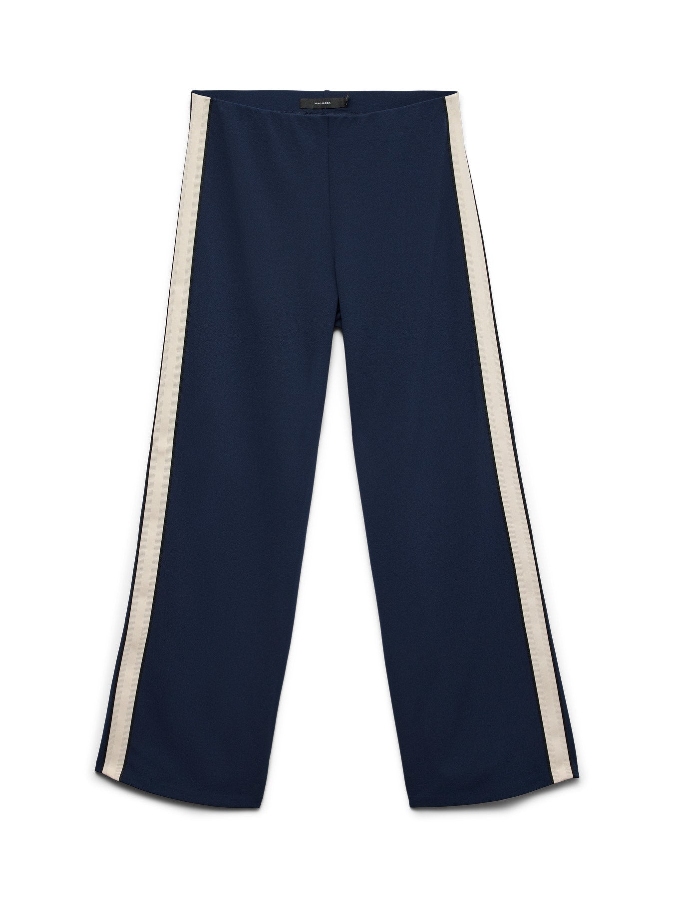 Berlin Navy Panel Wide Leg Trousers