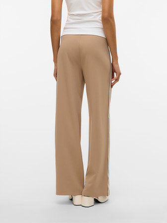 Berlin Mink Panel Wide Leg Trousers