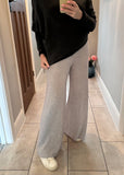 Black soft Knitted Trousers