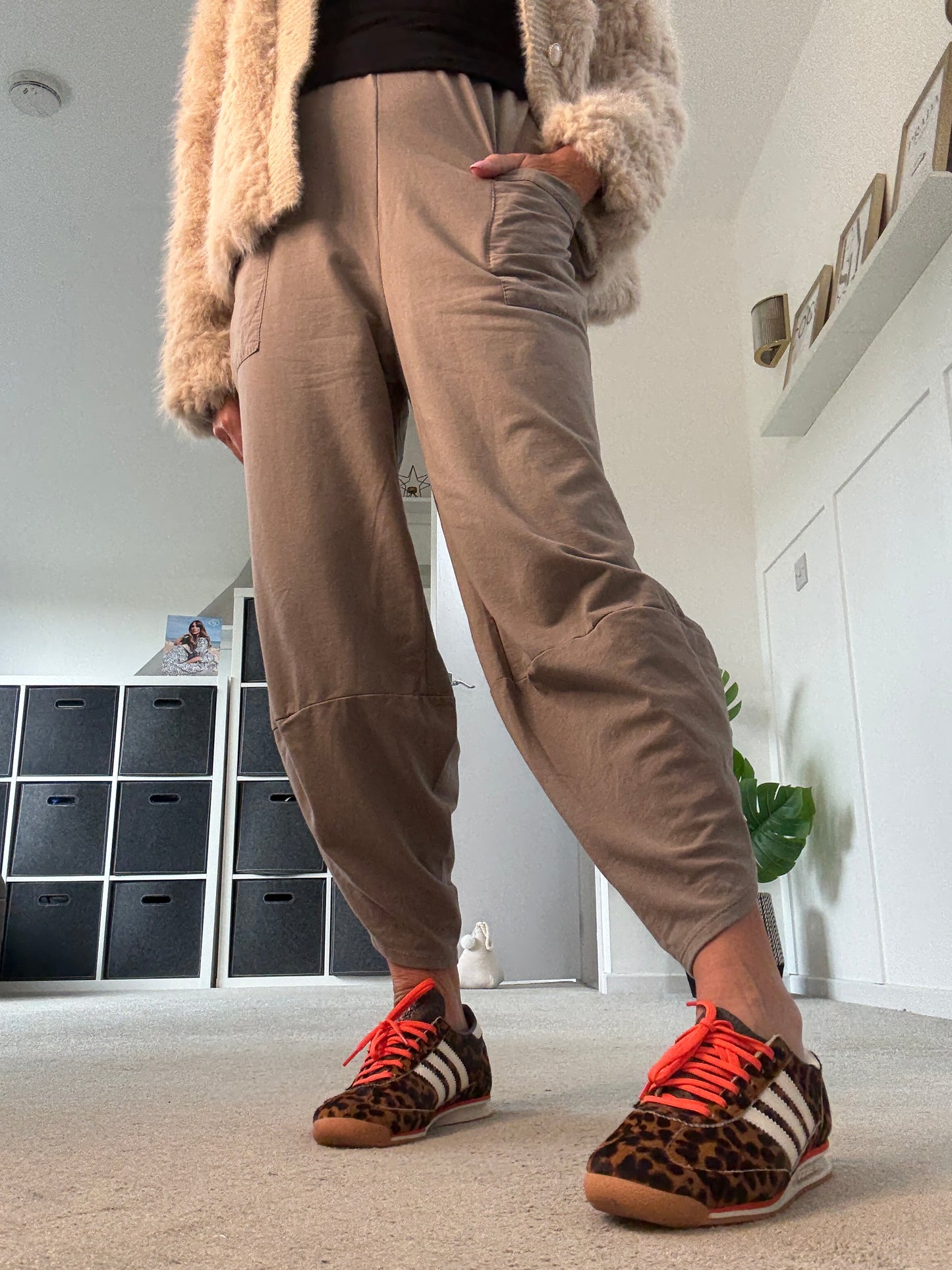 Sand Slim Barrel Cargo Joggers