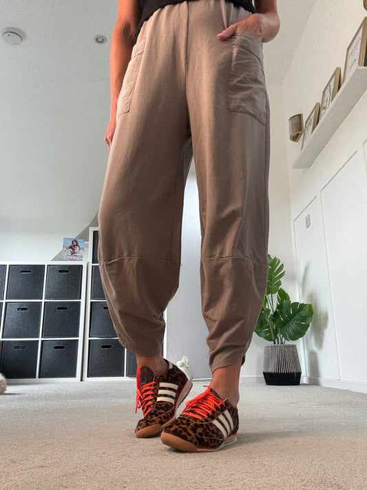 Sand Slim Barrel Cargo Joggers