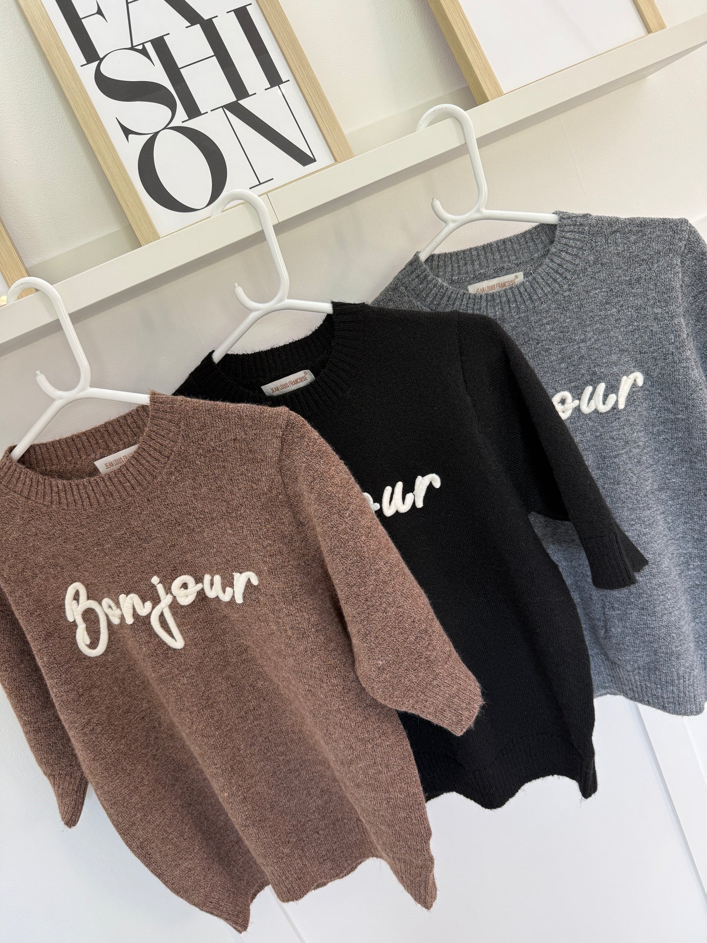 Bonjour Short Sleeve Jumper