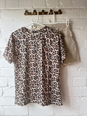 Leopard Print T Shirt/Top