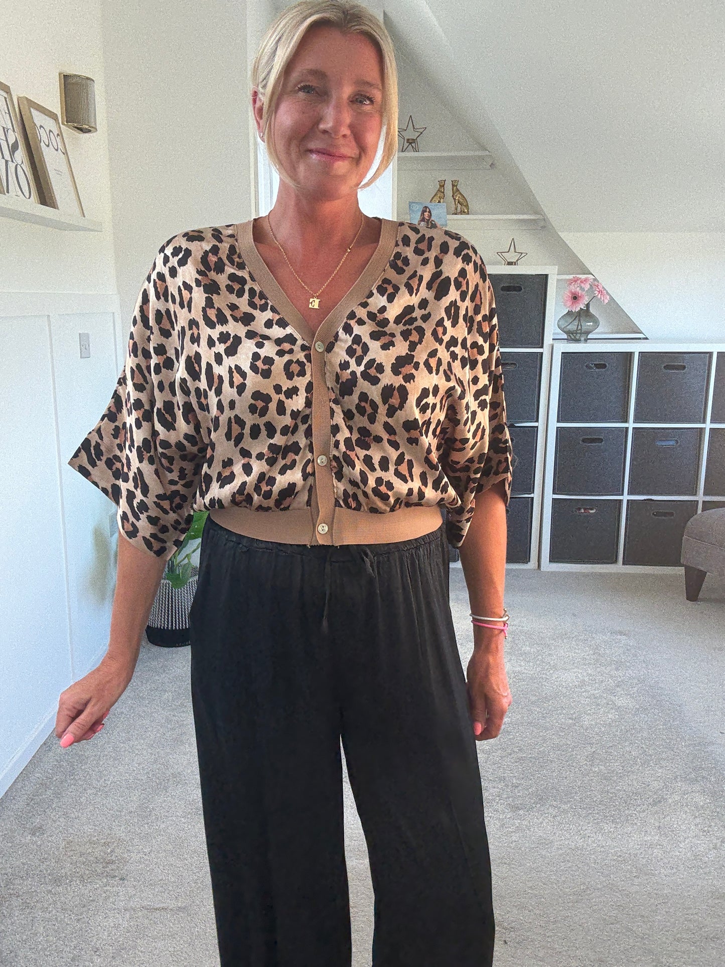 Giletta Leopard Print Cardi/Jacket - PRE ORDER