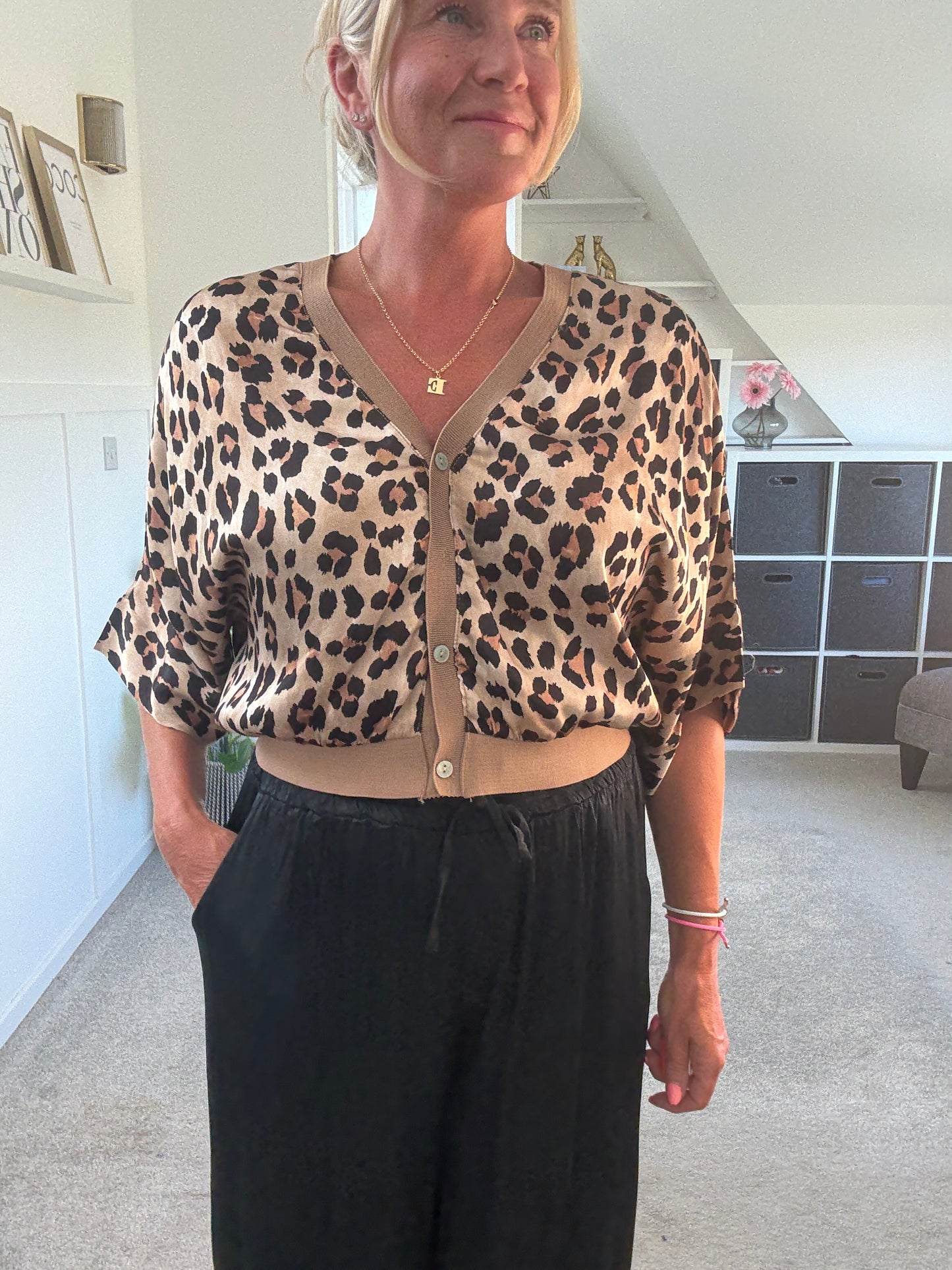 Giletta Leopard Print Cardi/Jacket - PRE ORDER