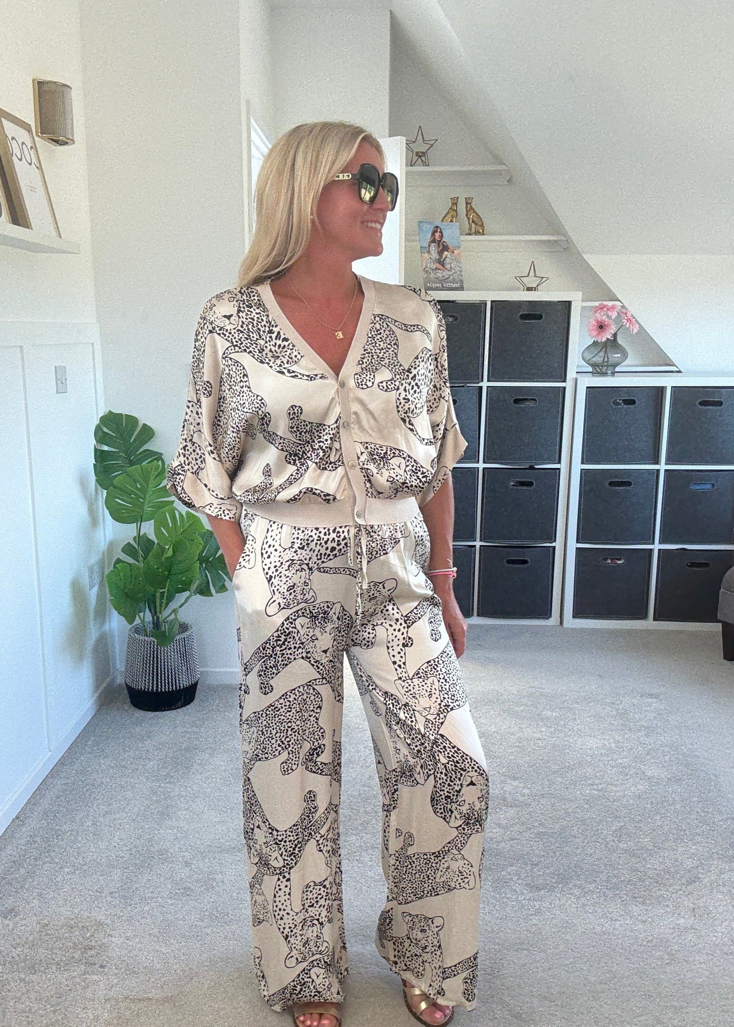 Giletta Puma Print Cardi/Jacket