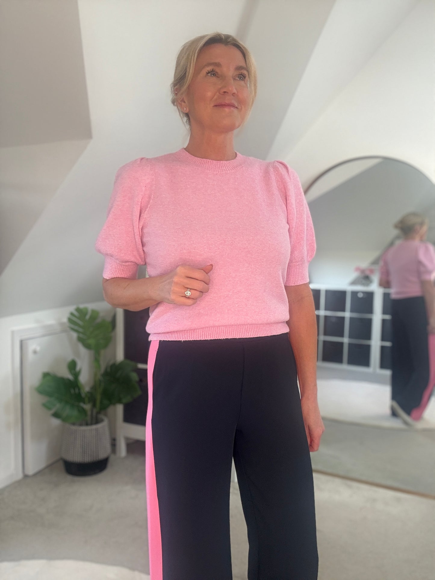 Bonbon Puff 2/4 Sleeve Jumper