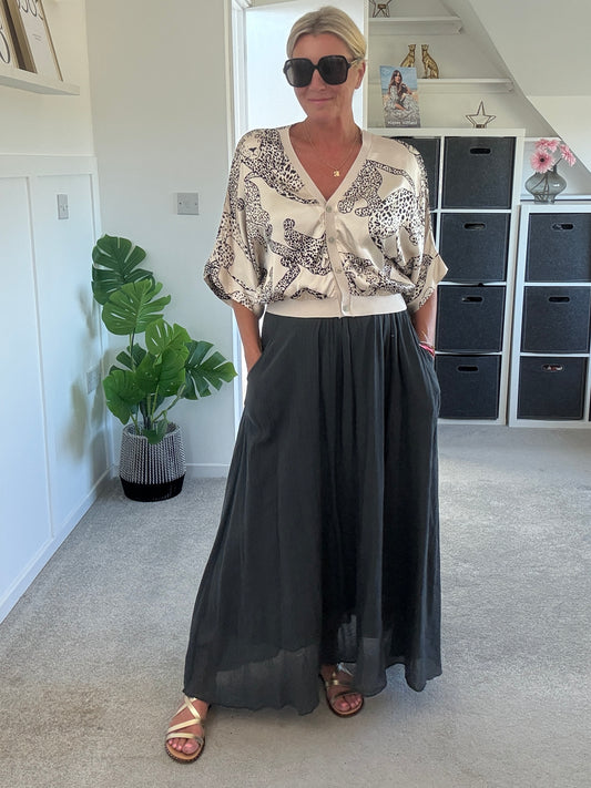 Giletta Puma Print Cardi/Jacket