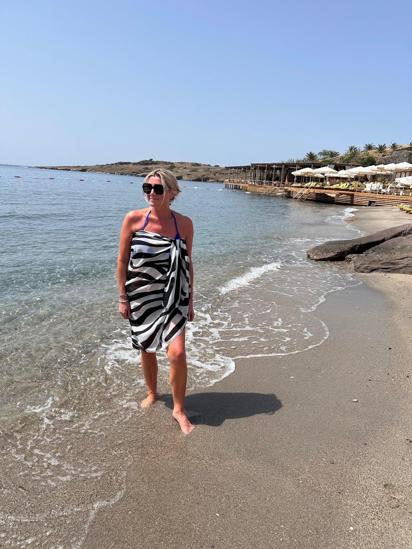 Black/White Bali Sarong