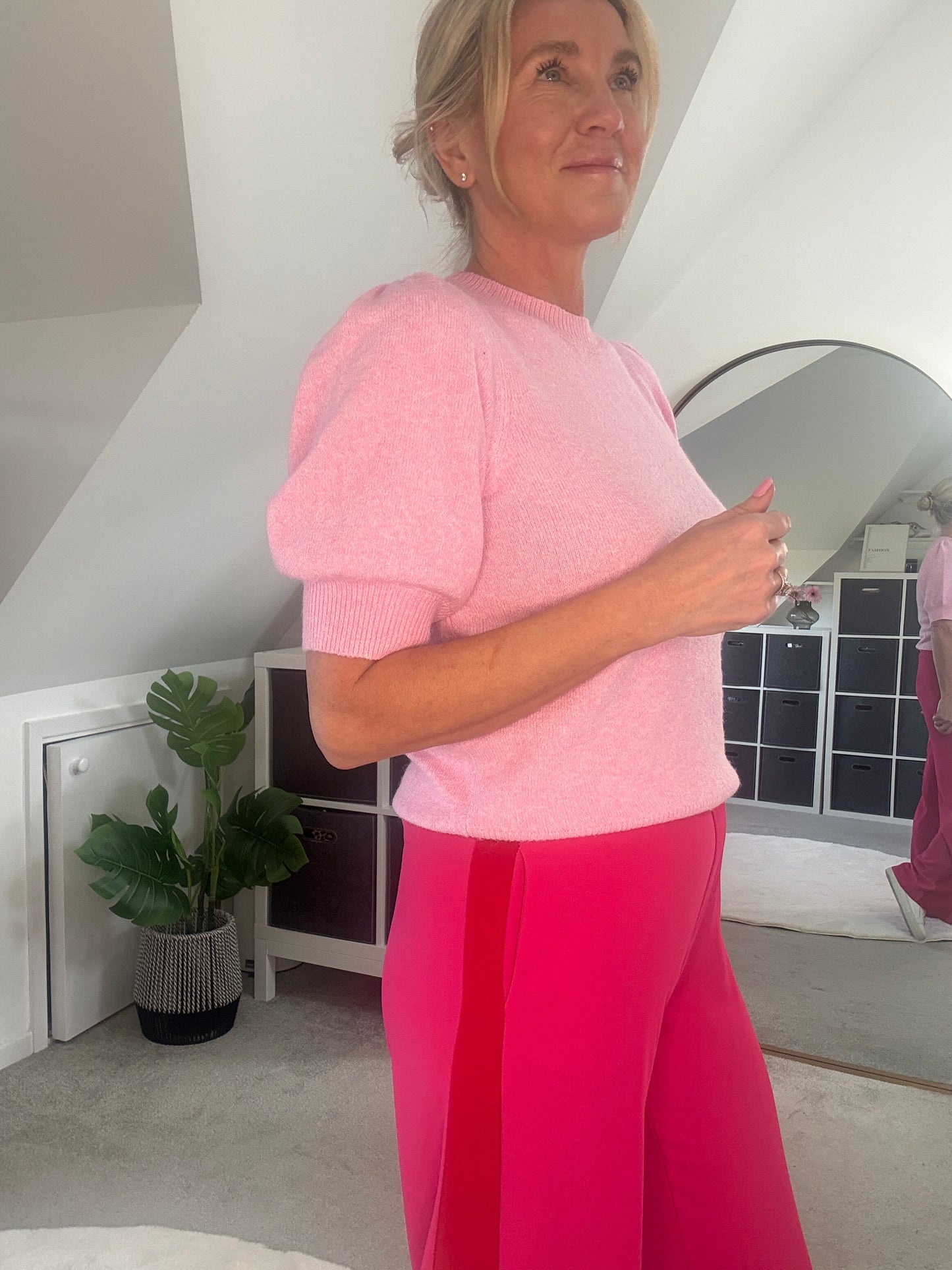Bonbon Puff 2/4 Sleeve Jumper