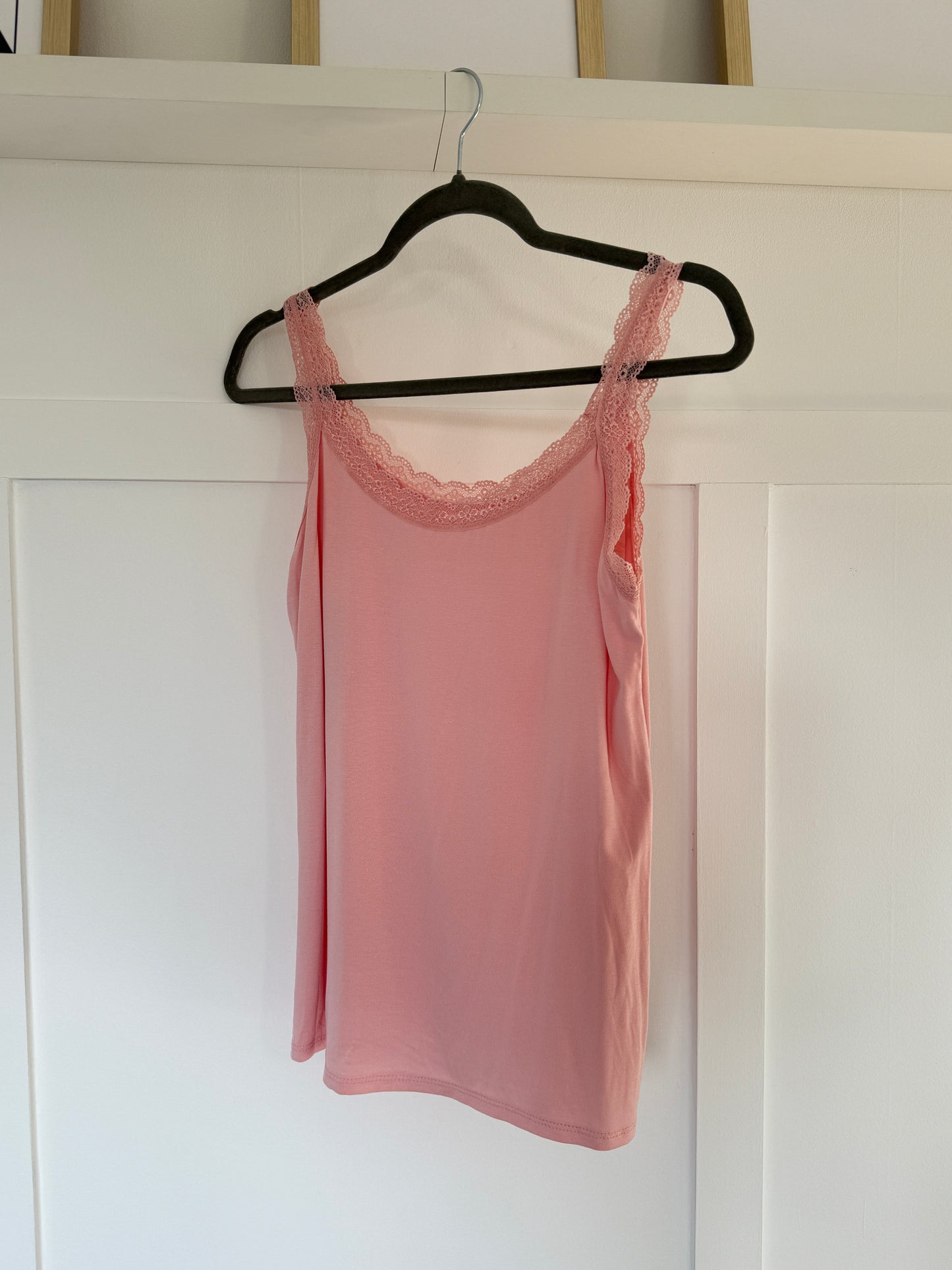 Lace Trim Basic Vest | Lots of Colours