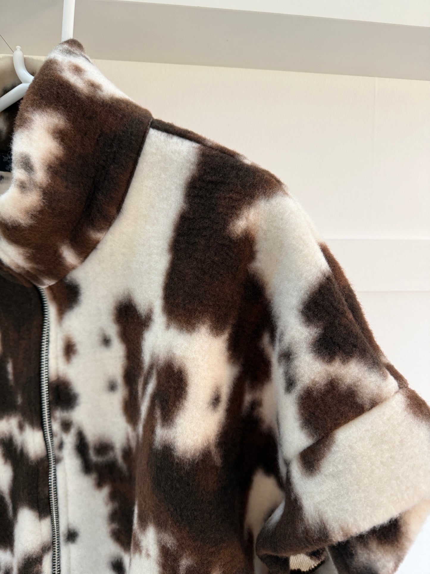 Cow Print Gilet