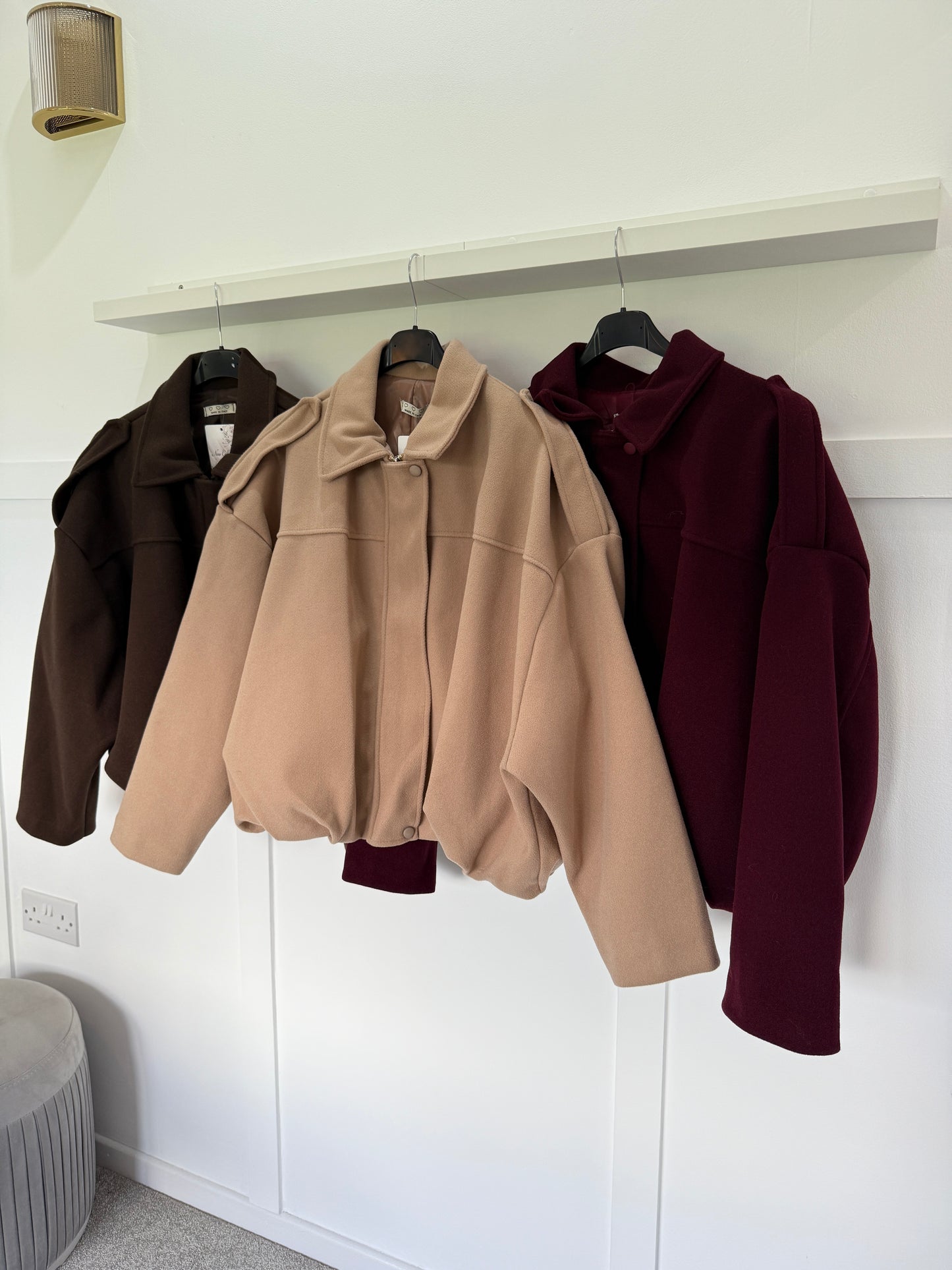Oversized Felt Jacket | 3 Colours