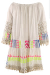Boho Crochet/Tassel Dress