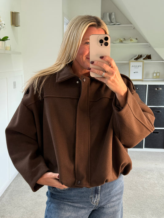 Oversized Felt Jacket | 3 Colours