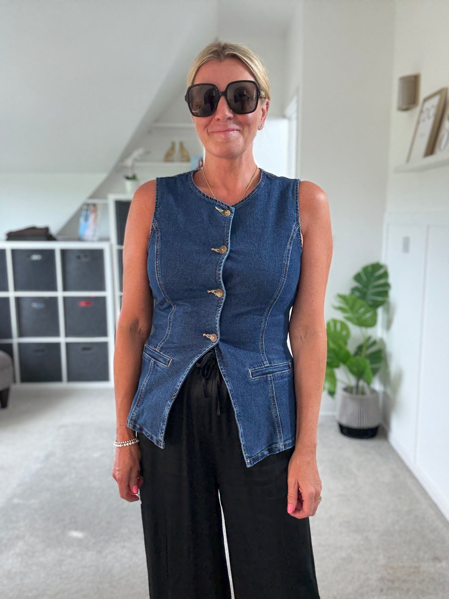 Denim Waistcoat