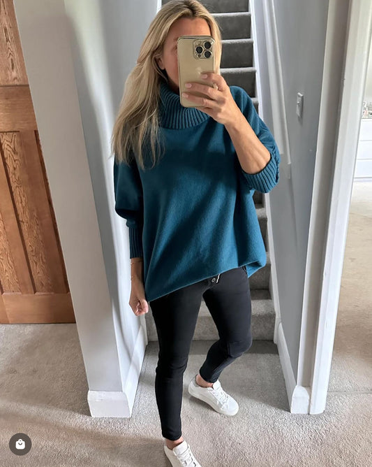 Melly & Co Black 4 Button Black Jeans