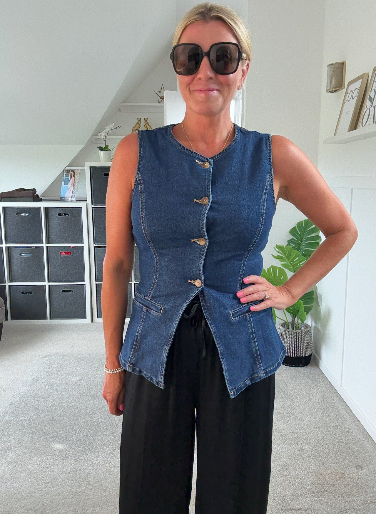 Denim Waistcoat