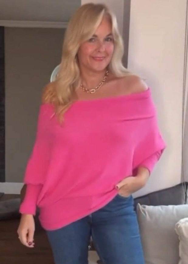 Asymmetric Batwing Jumper