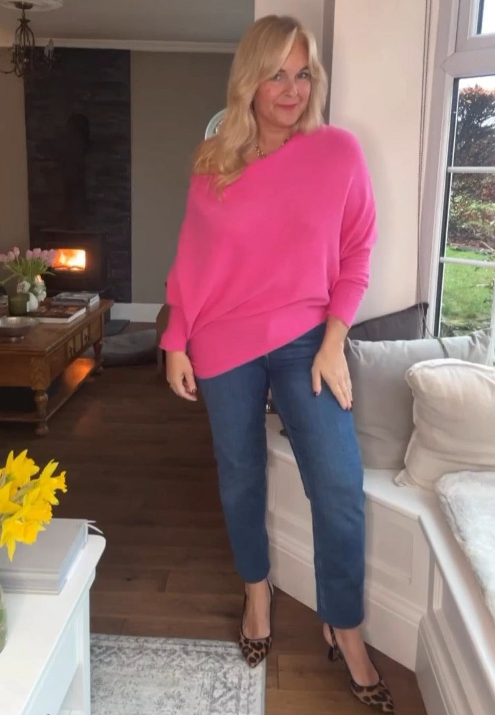 Asymmetric Batwing Jumper