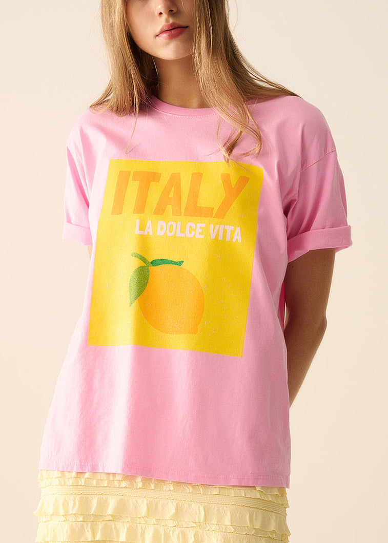 White ITALY La Dolce Vita 🍋 T Shirt
