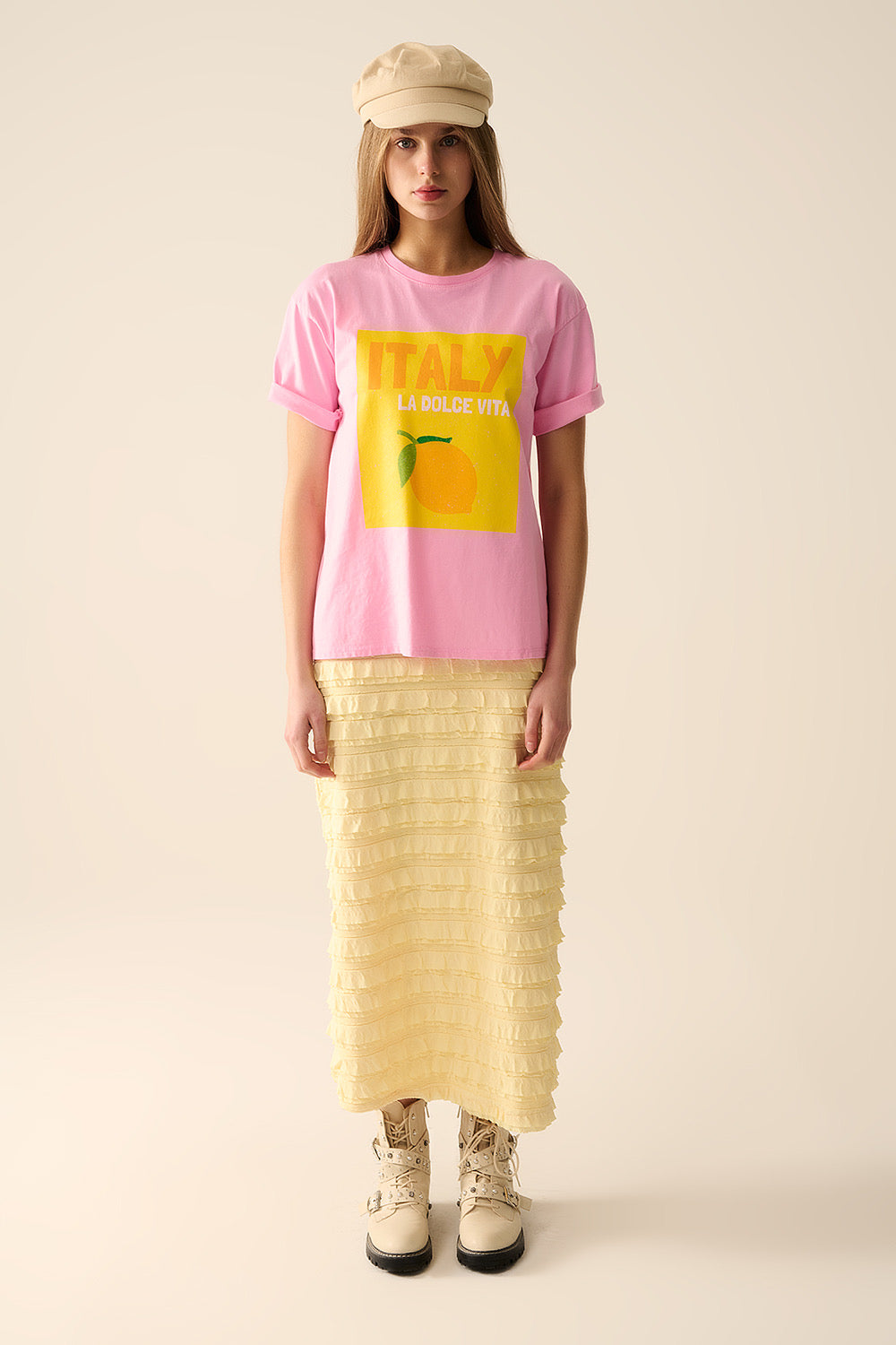 White ITALY La Dolce Vita 🍋 T Shirt