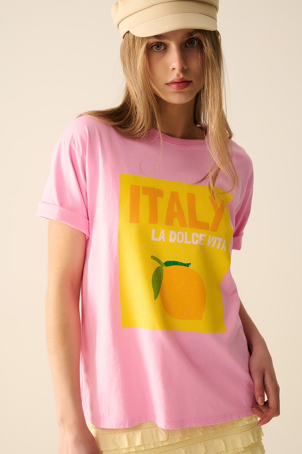 White ITALY La Dolce Vita 🍋 T Shirt